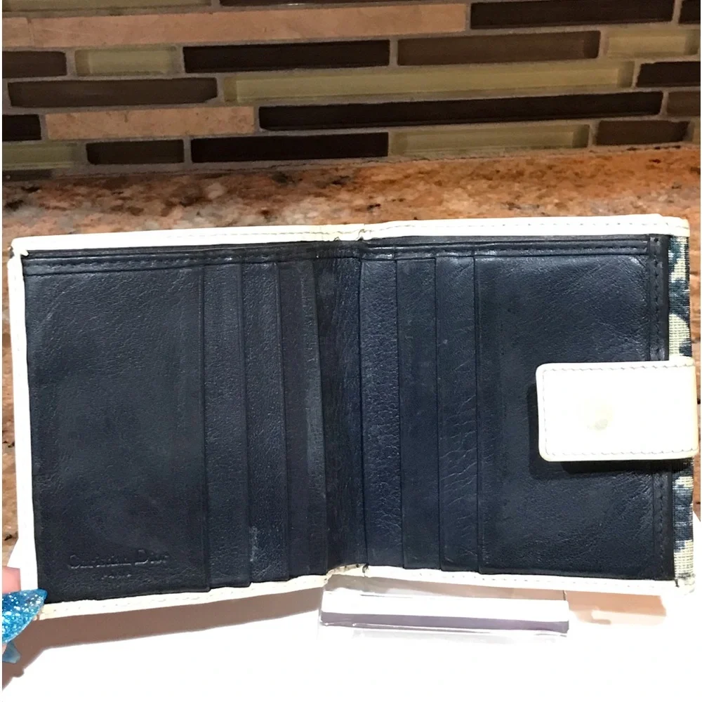 DIOR Trotter #2 Canvas/ Patent Leather Bifold Wallet 😍🔥